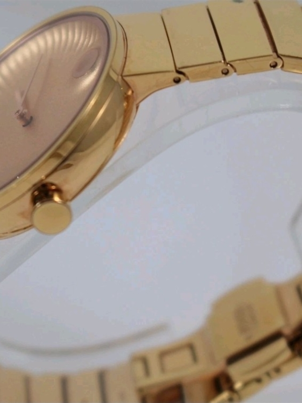 Movado Watch ROSE GOLD EDGE $995 - Picture 3 of 12